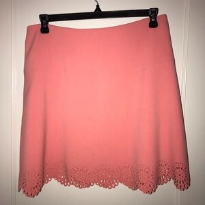Peach A-Line Loft Skirt